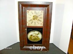 Antique Seth Thomas Thomaston Weight Driven Shelf Clock C. 1880's