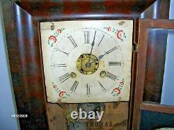 Antique Seth Thomas Thomaston Weight Driven Shelf Clock C. 1880's