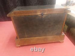 Antique Seth Thomas Three Pillar Lion Heads Mantel Clock. Works-Runs A1. Ex Cond