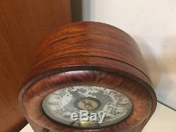Antique Seth Thomas Tudor Mantle Clock Small Size With Alarm