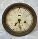 Antique Seth Thomas Us Shipping Board Ship's Clock Time Only Running