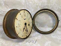 Antique Seth Thomas US Shipping Board Ship's Clock Time Only Running