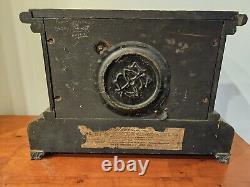 Antique Seth Thomas VTG Mantle Clock Patented 1880 #9981 Working