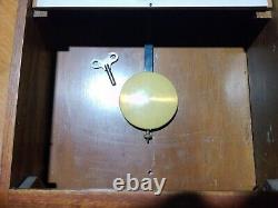 Antique Seth Thomas Wall Clock NO BADGE AT BOTTOM OF CLOCK