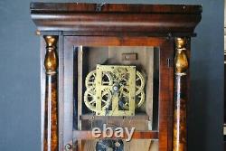 Antique Seth Thomas Weight Driven Cable Shelf / Mantel Clock Parts/repair