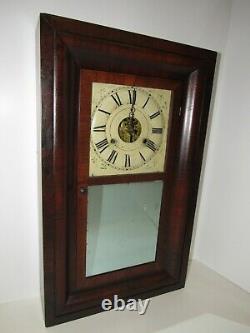 Antique Seth Thomas Weights Driven Ogee Clock 30-Hour, Time/Strike