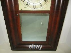 Antique Seth Thomas Weights Driven Ogee Clock 30-Hour, Time/Strike