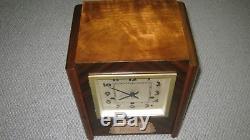 Antique Seth Thomas Westminster Deco Mantle Clock