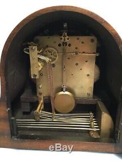 Antique Seth Thomas Westminster mantle clock runs No 115 Movement 5 hammer chime