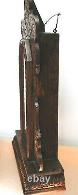 Antique Seth Thomas Wind Up Chime Mantel / Shelf 8-day Clock Works