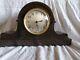 Antique Seth Thomas Wood Grain Walnut Adamantine Circa 1910 Working Clock