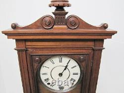 Antique Seth Thomas Wooden Mantle Clock