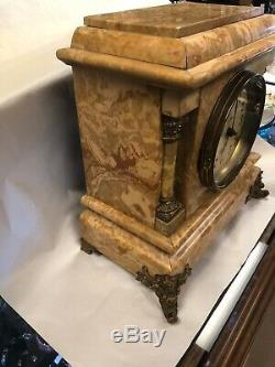 Antique Seth Thomas adamantine Mantle clock Nice Clock