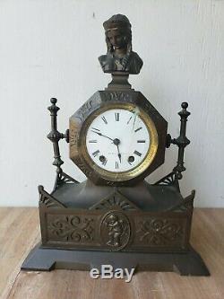 Antique Seth Thomas and Sons Cast Iron Clock