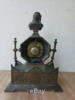 Antique Seth Thomas and Sons Cast Iron Clock