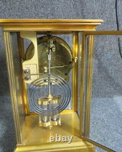 Antique Seth Thomas brass and Glass Regulator clock