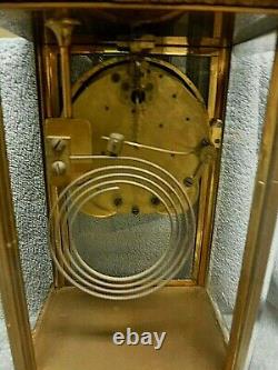 Antique-Seth Thomas bronze Crystal Regulator Clock- Ca. 1915-To Restore