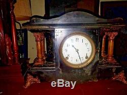 Antique Seth Thomas/sessions Mantle Clock Beautiful Rare (runs)