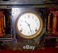 Antique Seth Thomas/sessions Mantle Clock Beautiful Rare (runs)