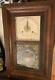 Antique Seth Thomas Wall Clock Rare Pendulum And Key For Restoration/parts