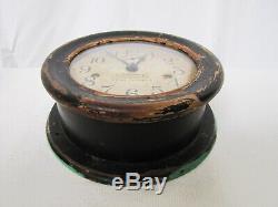 Antique Seth Thomas wooden case ship clock