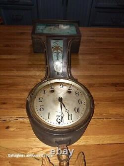 Antique Ship Seth Thomas Mechanical Banjo Wall Clock NOT Working Project