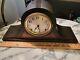 Antique Two Tone Wood Seth Thomas Mantle Clock Bam Strike/pendulum W Key