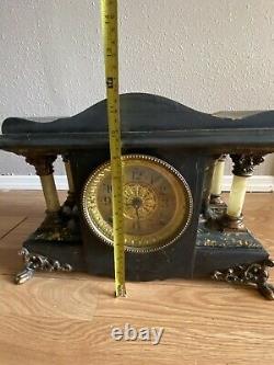 Antique Victorian 1800s Seth Thomas Mantle Clock