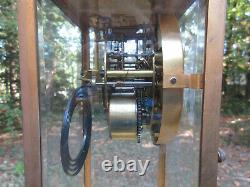 Antique Vintage SETH THOMAS B-48-N Brass Crystal Regulator Clock for Parts