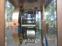 Antique Vintage SETH THOMAS B-48-N Brass Crystal Regulator Clock for Parts