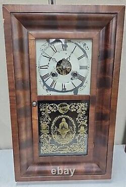 Antique Vintage Seth Thomas Weight Driven 25 Mantel Clock