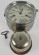 Antique Wwi Seth Thomas Ship's Bell Strike'bottom Bell' Nickel Ship Wall Clock