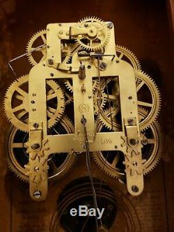 Antique Working 1860's Miniature Seth Thomas OGEE OG Mantel Shelf Clock