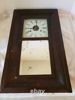 Antique Working 1860's SETH THOMAS Clock CO. OGEE OG Weight Driven Mantel Clock