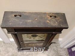 Antique Working 1860's SETH THOMAS Plymouth Conn OGEE Weight Driven Mantel Clock