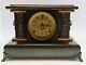 Antique Working 1880 Seth Thomas Fancy Victorian Adamantine Mantel Shelf Clock