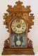 Antique Working 1888 Seth Thomas Carthage City Series Walnut Parlor Clock
