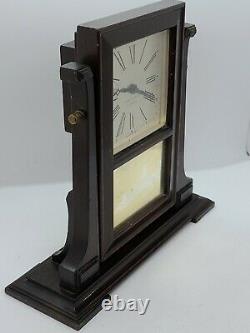 Antique Working 1927 SETH THOMAS'Vanity' Shaving Mirror Style Mantel Clock 4J
