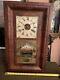 Antique Working Seth Thomas Clock Co. Ogee Og Weight Driven Mantel Clock