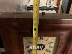 Antique Working SETH THOMAS CLOCK CO. OGEE OG Weight Driven Mantel Clock