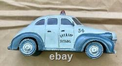 Antique novelty Clock Seth Thomas sheriff patrol car police 8 Collectors Piece