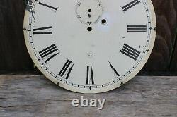 Antique original Seth Thomas no. 2 wall regulator clock dial face