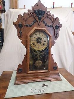 Antique seth thomas gingerbread clock