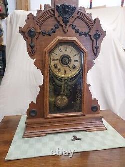 Antique seth thomas gingerbread clock