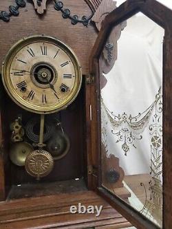 Antique seth thomas gingerbread clock