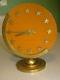 Art Deco American Seth Thomas Butterscotch Color Bakelite 8 Day Clock