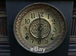 Authentic Antique E. Ingraham Mantel Clock 1890 1919