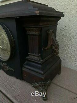 Authentic Antique E. Ingraham Mantel Clock 1890 1919