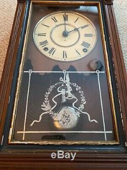 Beautiful Antique 1884 Seth Thomas Albany City Series Mantel Clock