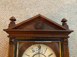 Beautiful Antique 1884 Seth Thomas Albany City Series Mantel Clock